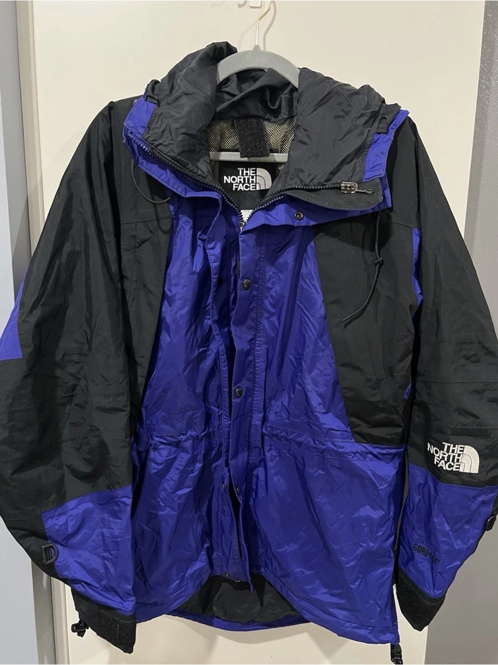 The North Face Black & Purple Gore-Tex Men's Jacket